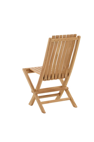Venture Home Ghana - Fällstol- Natural - Teak - 2 pack