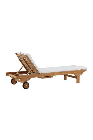 Venture Home Ghana - Sun Lounge- Natural - Teak -