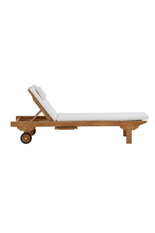 Venture Home Ghana - Sun Lounge- Natural - Teak -