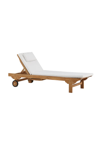 Venture Home Ghana - Sun Lounge- Natural - Teak -