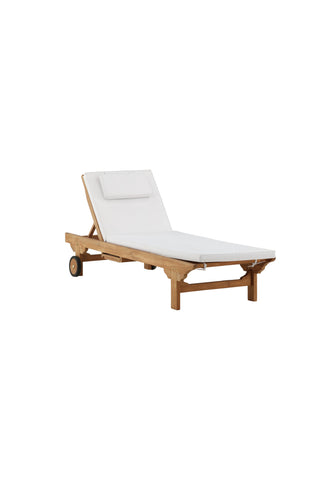 Venture Home Ghana - Sun Lounge- Natural - Teak -