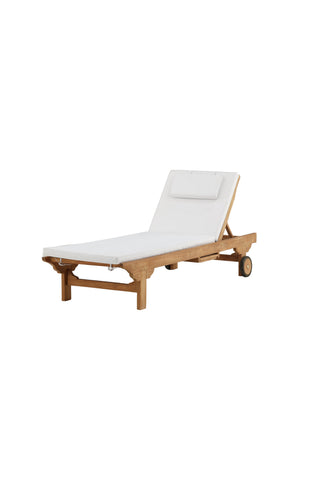 Venture Home Ghana - Sun Lounge- Natural - Teak -