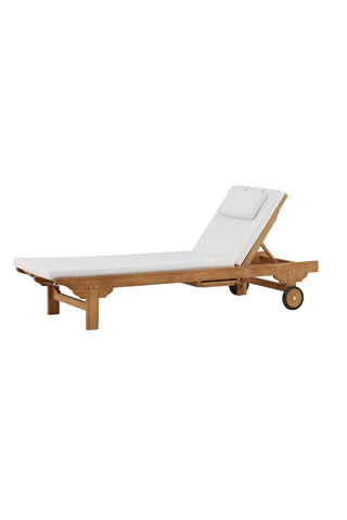 Venture Home Ghana - Sun Lounge- Natural - Teak -