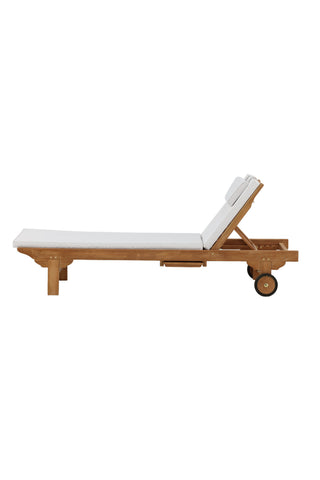 Venture Home Ghana - Sun Lounge- Natural - Teak -