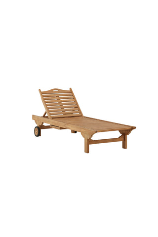 Venture Home Ghana - Sun Lounge- Natural - Teak -