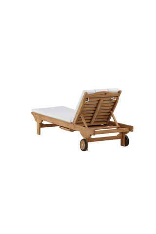 Venture Home Ghana - Sun Lounge- Natural - Teak -