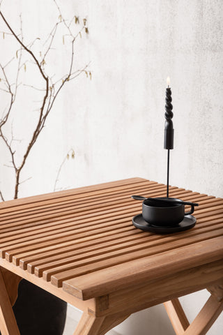 Venture Home Ghana - Fällbord- Naturell - Teak - 70*70cm