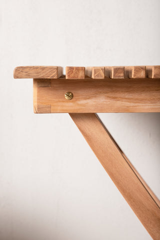 Venture Home Ghana - Fällbord- Naturell - Teak - 70*70cm
