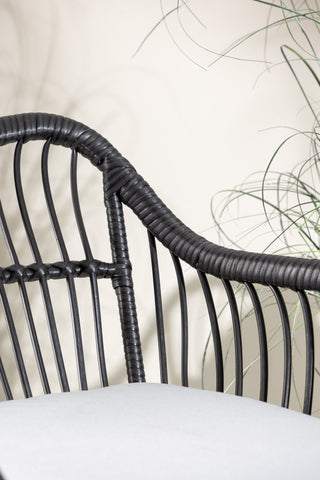 Venture Home Viga - Balkongset - Svart - Wicker -
