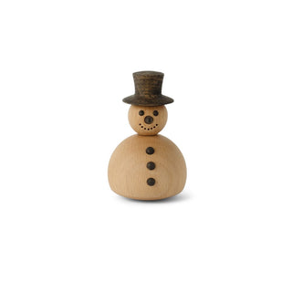 The Snowman Trädekoration 9,4 cm Bok/Ek