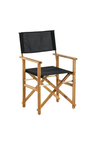 Venture Home Marion - Redaktörsstol 2-pack - Natur / Svart - Acacia -
