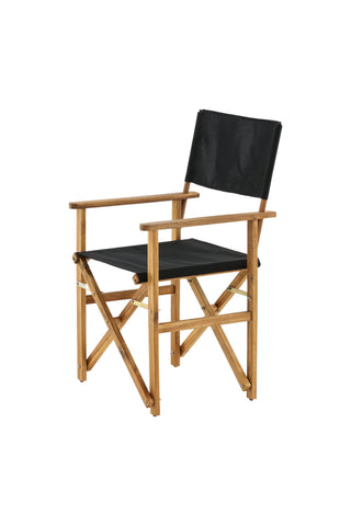 Venture Home Marion - Redaktörsstol 2-pack - Natur / Svart - Acacia -