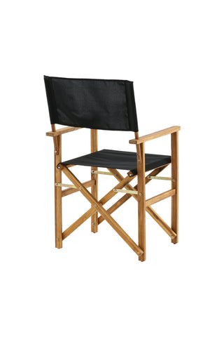 Venture Home Marion - Redaktörsstol 2-pack - Natur / Svart - Acacia -