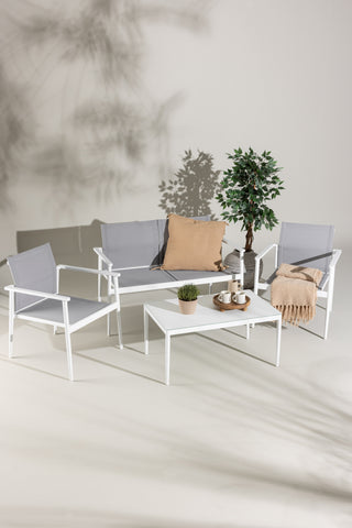 Venture Home Break - Soffset- Vit / Grå - Aluminium / Textilen -
