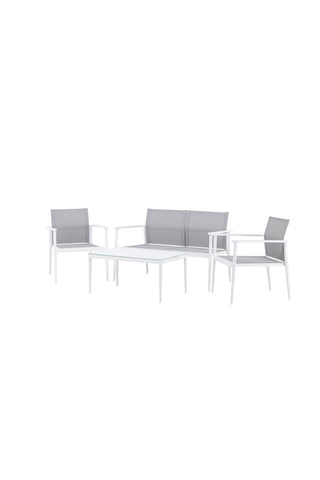 Venture Home Break - Soffset- Vit / Grå - Aluminium / Textilen -