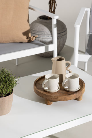 Venture Home Break - Soffset- Vit / Grå - Aluminium / Textilen -