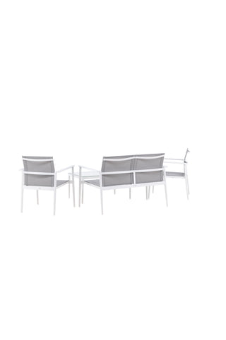 Venture Home Break - Soffset- Vit / Grå - Aluminium / Textilen -