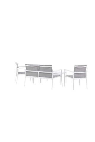 Venture Home Break - Soffset- Vit / Grå - Aluminium / Textilen -