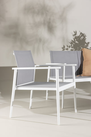 Venture Home Break - Soffset- Vit / Grå - Aluminium / Textilen -