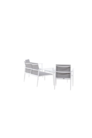 Venture Home Break - Soffset- Vit / Grå - Aluminium / Textilen -