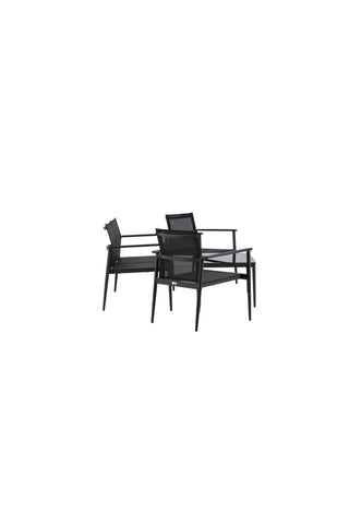 Venture Home Break - Soffset- Svart / Svart - Aluminium / Textilene -