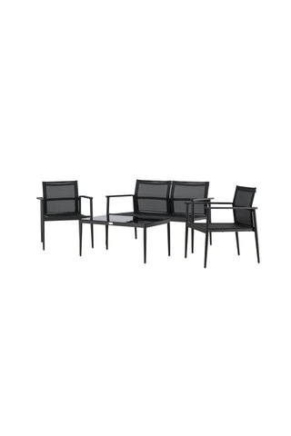 Venture Home Break - Soffset- Svart / Svart - Aluminium / Textilene -