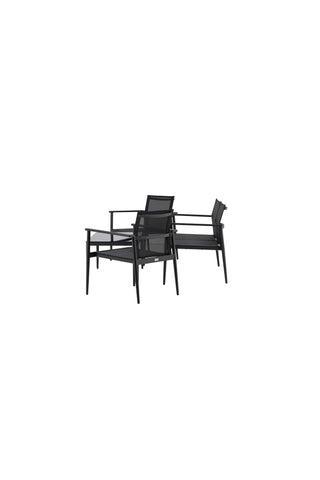 Venture Home Break - Soffset- Svart / Svart - Aluminium / Textilene -