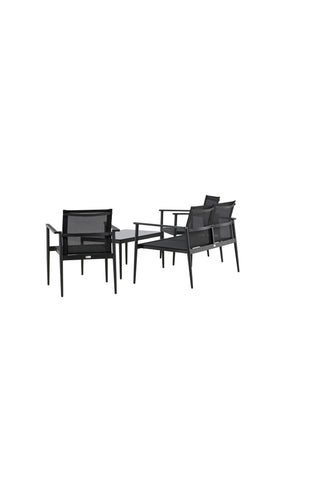 Venture Home Break - Soffset- Svart / Svart - Aluminium / Textilene -