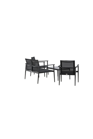 Venture Home Break - Soffset- Svart / Svart - Aluminium / Textilene -