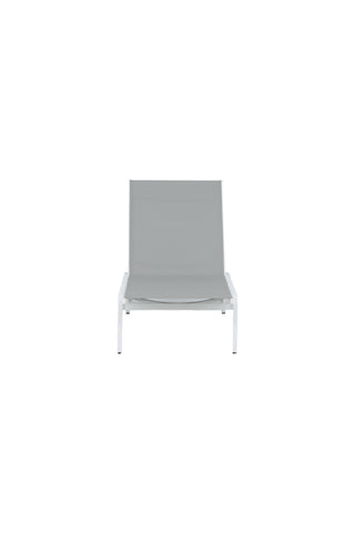 Venture Home Ramos - Sun Lounge 2-pack - Vit / Grå - Aluminium / Textilen -