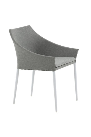 Venture Home Spoga - Matstol 2-pack - Vit / Grå - -