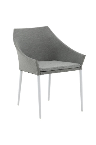 Venture Home Spoga - Matstol 2-pack - Vit / Grå - -