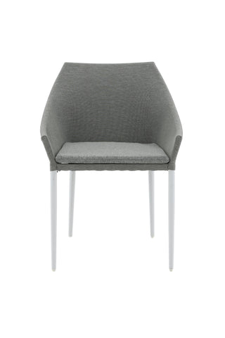 Venture Home Spoga - Matstol 2-pack - Vit / Grå - -