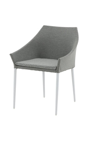 Venture Home Spoga - Matstol 2-pack - Vit / Grå - -