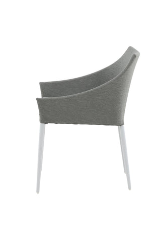 Venture Home Spoga - Matstol 2-pack - Vit / Grå - -