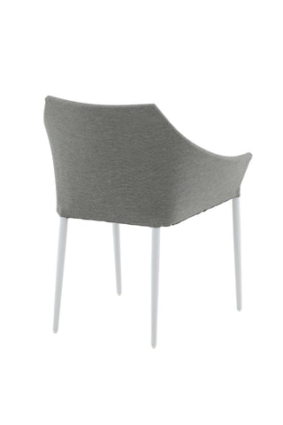Venture Home Spoga - Matstol 2-pack - Vit / Grå - -
