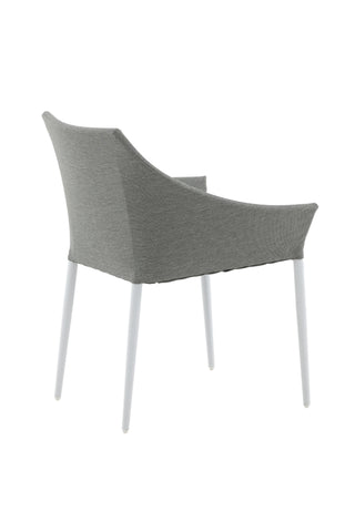 Venture Home Spoga - Matstol 2-pack - Vit / Grå - -