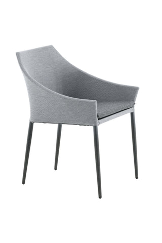 Venture Home Spoga - Matstol 2-pack - Svart / Grå - -