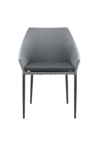 Venture Home Spoga - Matstol 2-pack - Svart / Grå - -