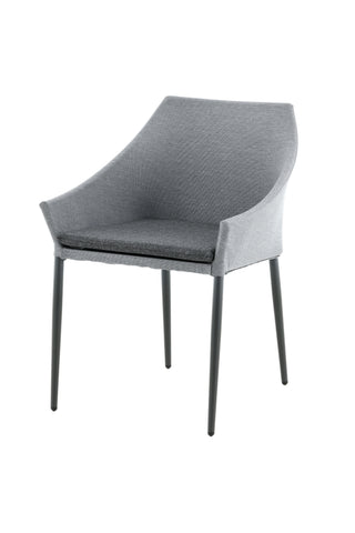 Venture Home Spoga - Matstol 2-pack - Svart / Grå - -