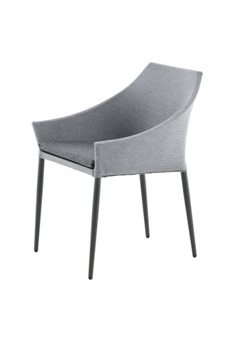 Venture Home Spoga - Matstol 2-pack - Svart / Grå - -