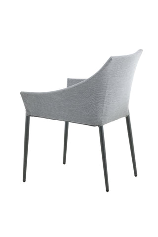Venture Home Spoga - Matstol 2-pack - Svart / Grå - -