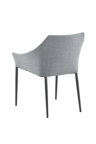 Venture Home Spoga - Matstol 2-pack - Svart / Grå - -