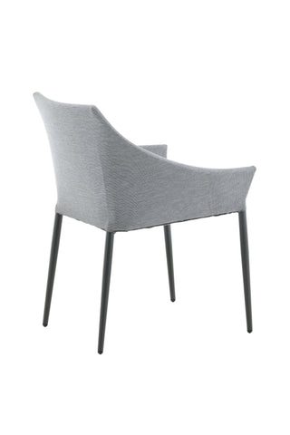 Venture Home Spoga - Matstol 2-pack - Svart / Grå - -