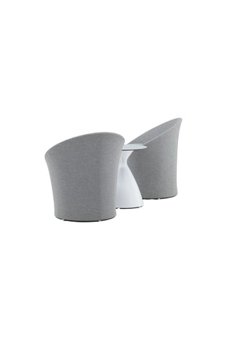 Venture Home Spoga - Lounge Set - Vit / Grå - -