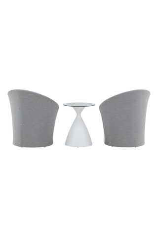 Venture Home Spoga - Lounge Set - Vit / Grå - -