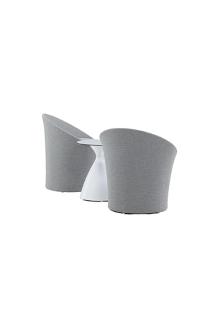 Venture Home Spoga - Lounge Set - Vit / Grå - -