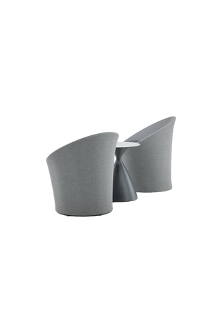 Venture Home Spoga - Lounge Set - Svart / Grå - -