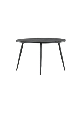 Venture Home Break - Matbord Runt- Svart / Svart - Alu / Aintwood - 120ø