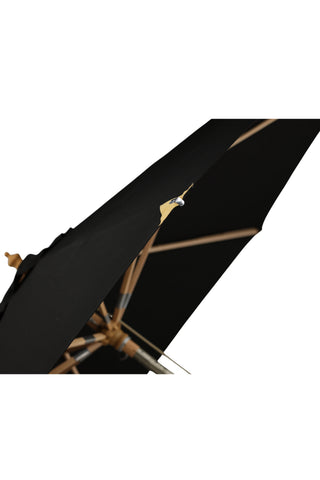 Venture Home Nypo - Paraply w. tilt- Svart - - 330cm